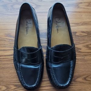 COLE HAAN | BLACK PENNY LOAFERS, SZ 7 1/2 D